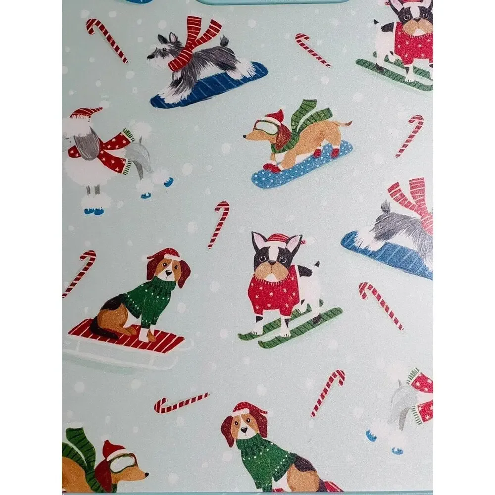 New❤️Cut+Chop Holidays Dogs Joy Poly Cutting Board